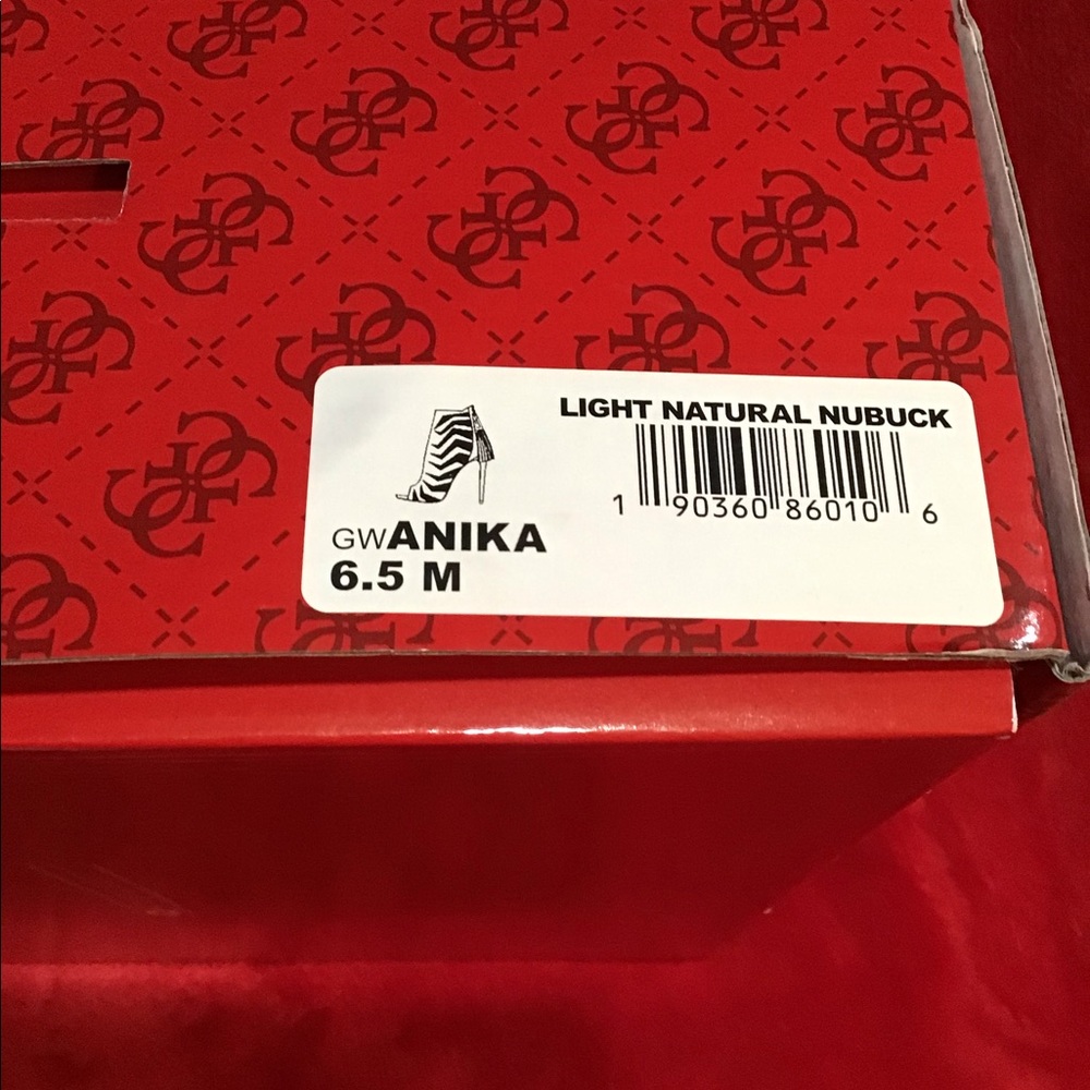 Guess Open Toe Shoe Style Boots With Zipper - image 7